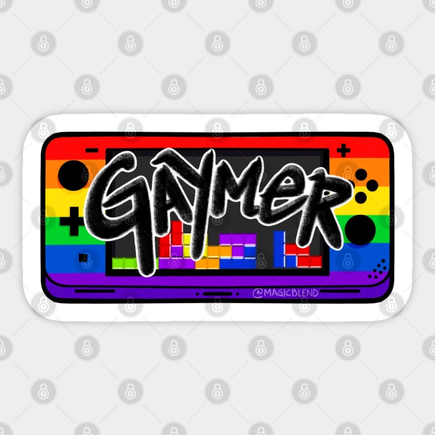 gaymer Sticker by magicblend